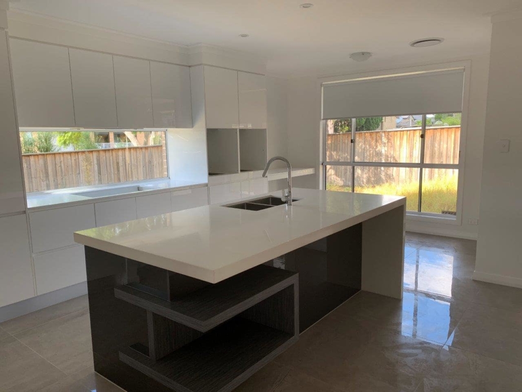 Kitchen island benchtop